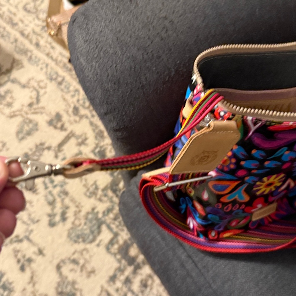 Consuela Multicolor Floral Crossbody Bag - Picture 5 of 10
